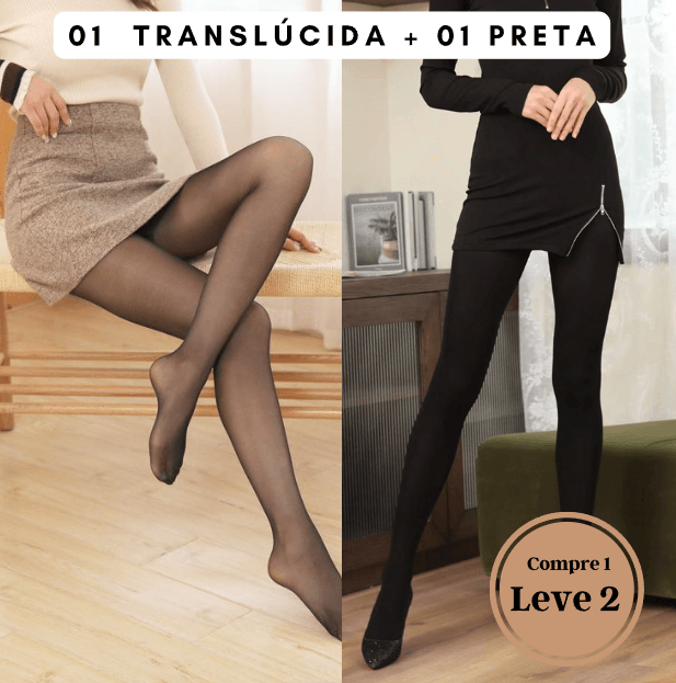 Compre 1 e Leve 2 - Meia Calça Femini Slim® Peluciada - Liriou