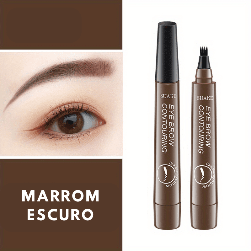 Caneta Delineadora Perfect Brows - Sobrancelhas Naturais e Volumosas