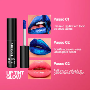 Lip Tint Glow - Efeito Micropigmentação 24H