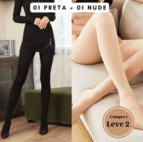 Compre 1 e Leve 2 - Meia Calça Femini Slim® Peluciada - Liriou