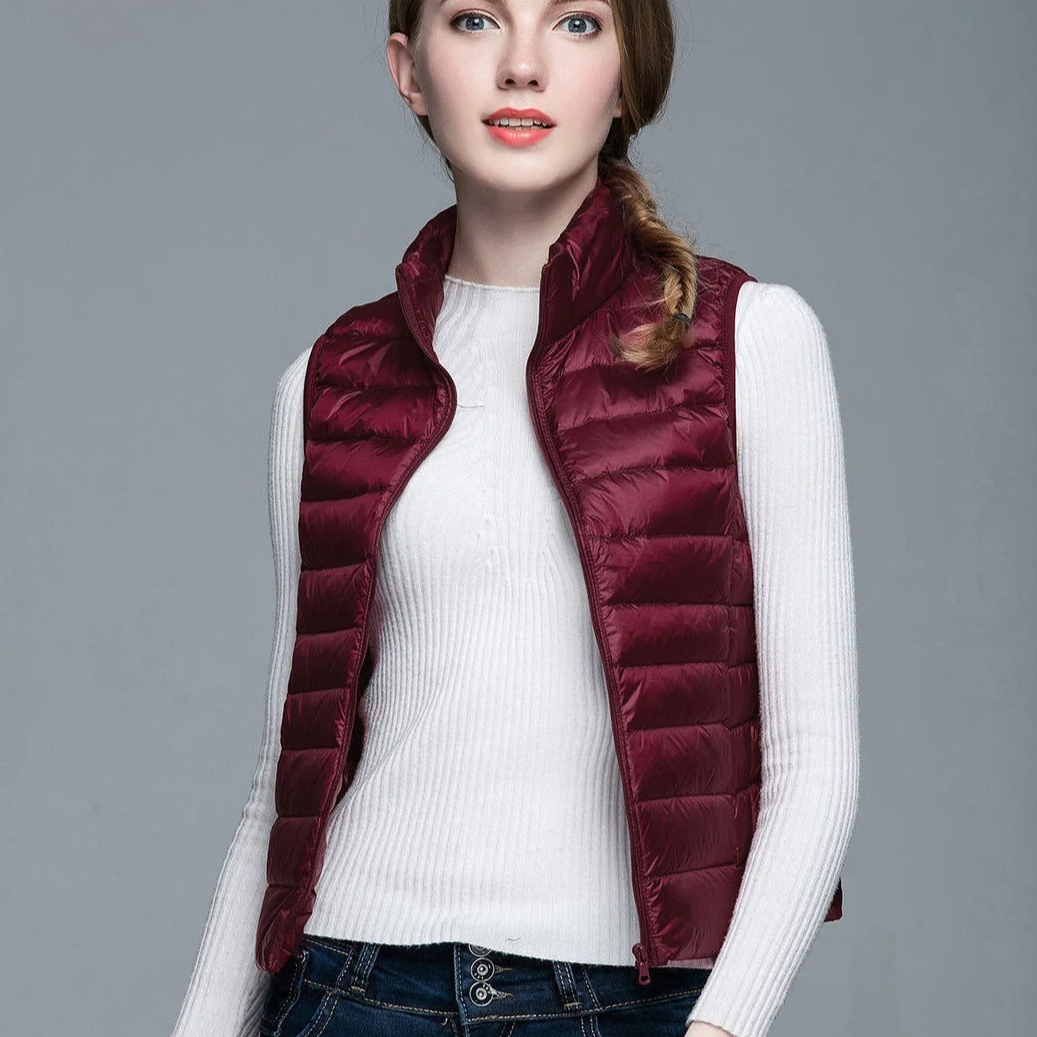 Colete Feminino Puffer de Inverno