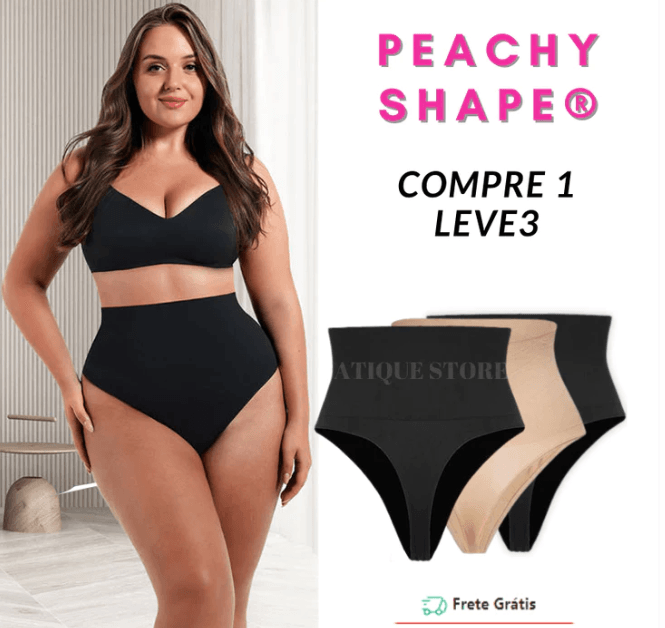 Calcinha Modeladora Peachy Shape® - COMPRE 1 LEVE 3 – Liriou