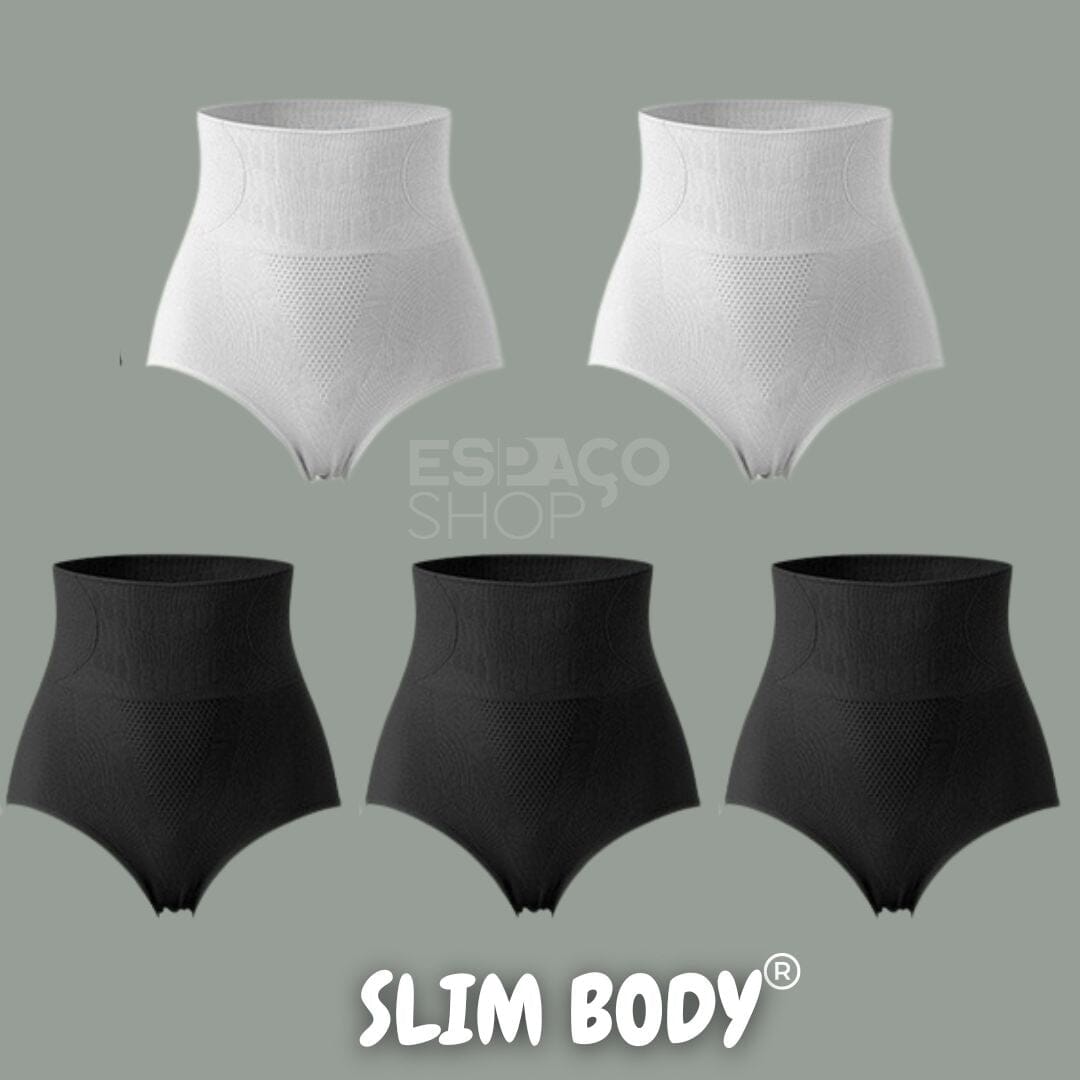 KIT 5 Calcinhas Modeladora - Slimbody