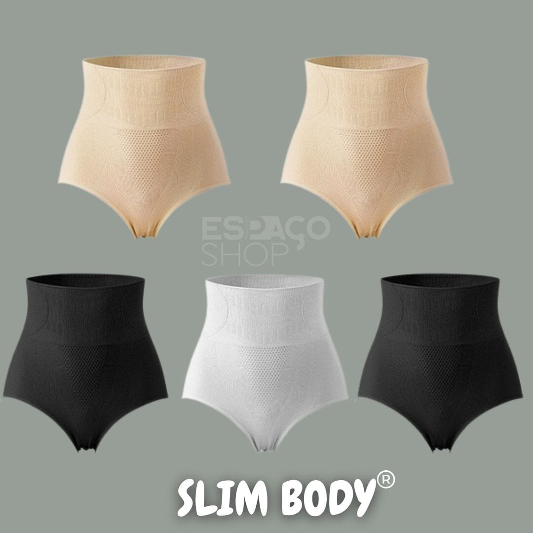 KIT 5 Calcinhas Modeladora - Slimbody