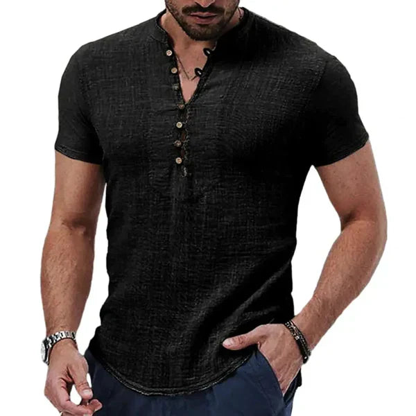 Camisa de Linho Urban Fashion