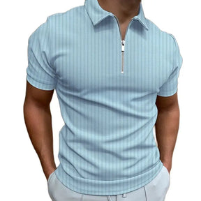 Camisa Polo com Zíper France