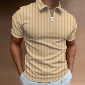 Camisa Polo com Zíper France