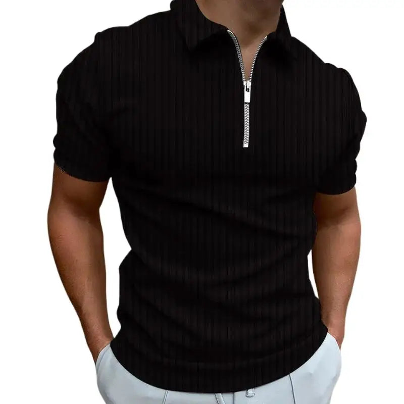 Camisa Polo com Zíper France