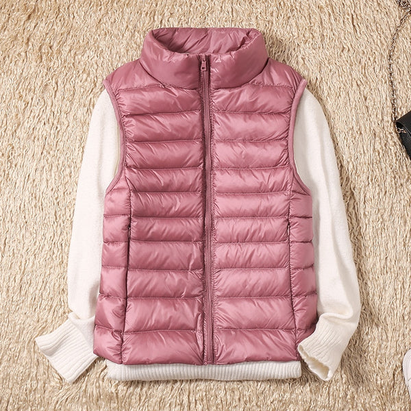 Colete Feminino Puffer de Inverno