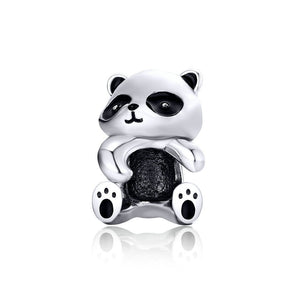 Charm Urso Panda em Prata 925