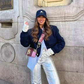 Jaqueta Feminina de Algodão Para o Inverno - Bruna