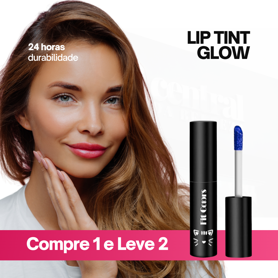 (COMPRE 1 e LEVE 2) Lip Tint Glow - Efeito Micropigmentação 24H