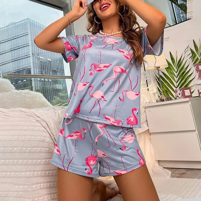 Pijama Feminino Curto - Flemish