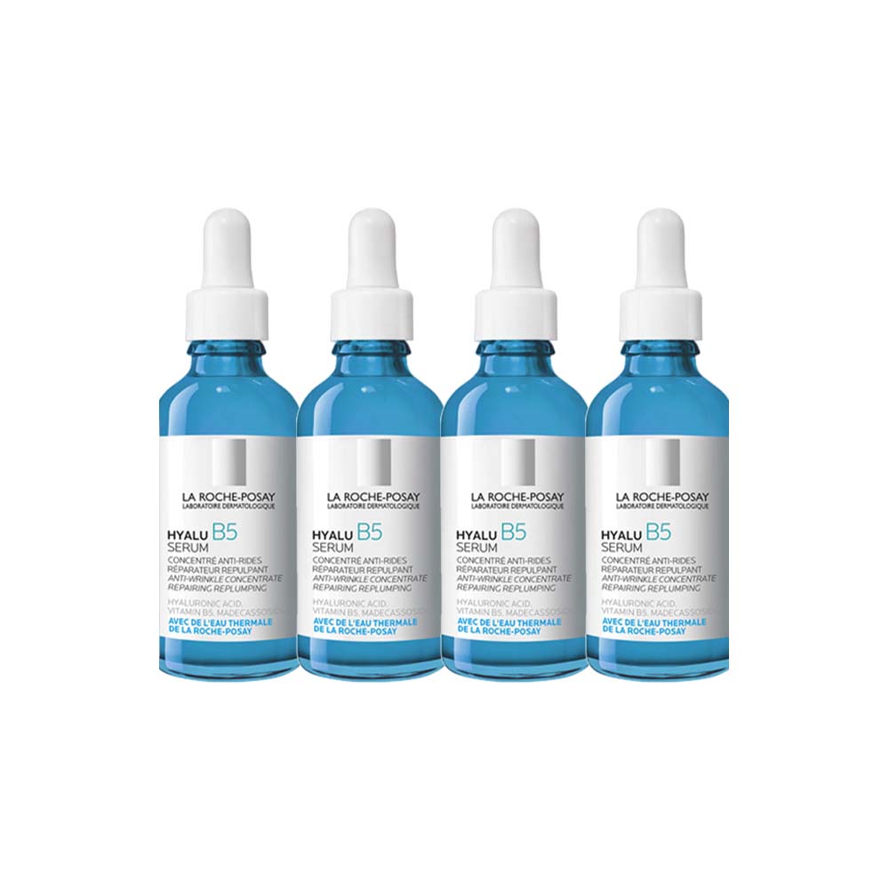 Kit La Roche-Posay: Retinol B3 / Pure Vitamina C10 / Hyalu B5 / Effaclar Sérum | PAGUE 3 E LEVE 4