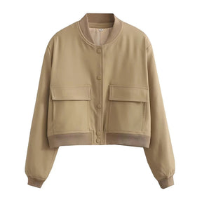 Jaqueta Bomber Feminina Zara