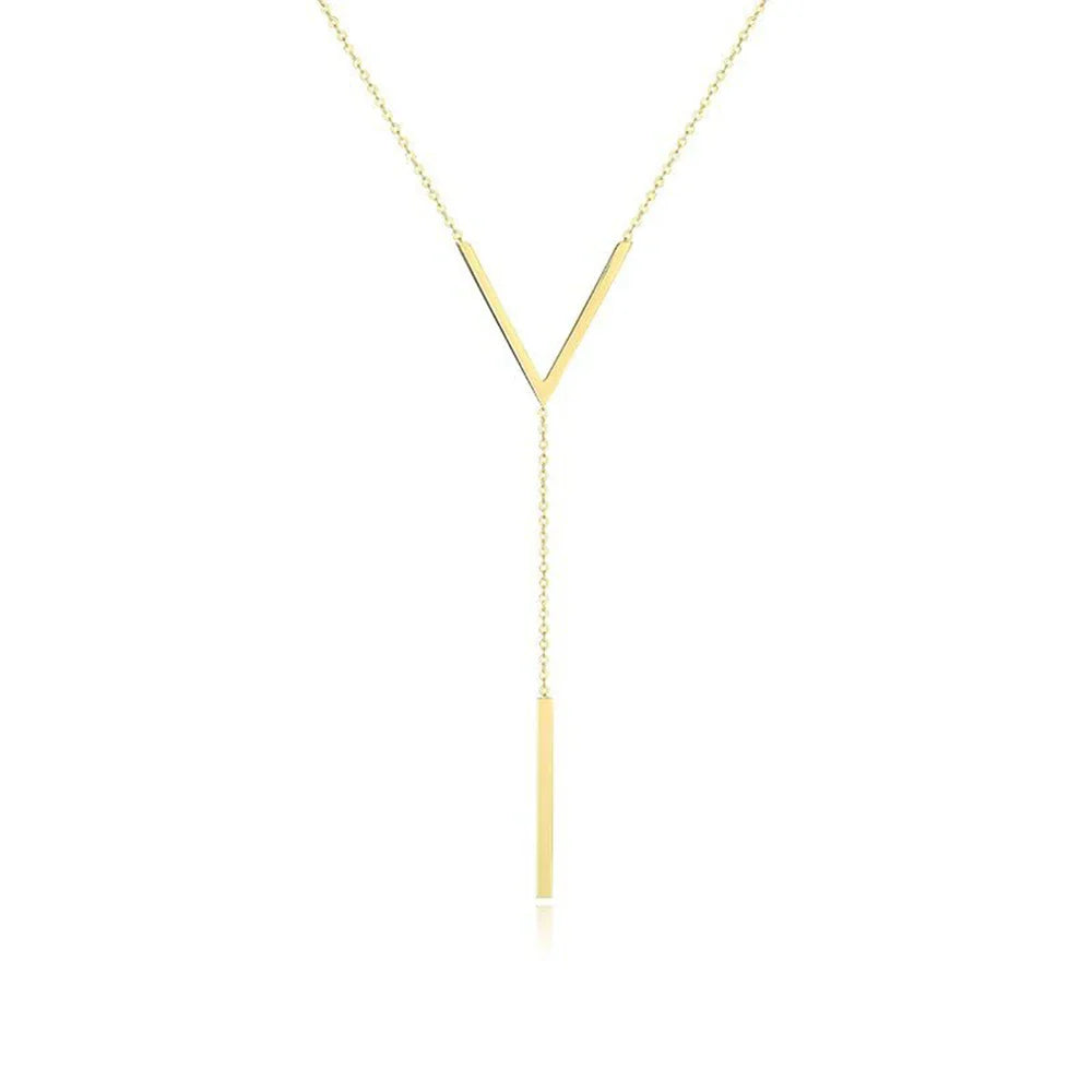 Colar Minimalista Charme Imperial [Banhado a Ouro 18k]