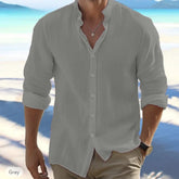 Camisa de Linho Beach Style