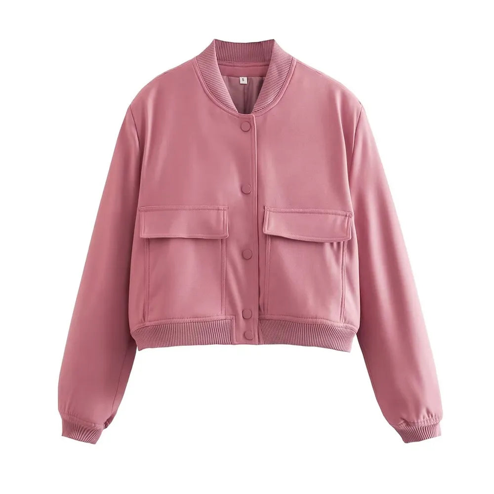 Jaqueta Bomber Feminina Zara