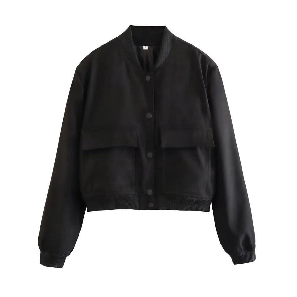 Jaqueta Bomber Feminina Zara