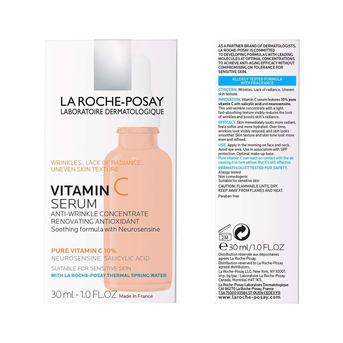 Kit La Roche-Posay: Retinol B3 / Pure Vitamina C10 / Hyalu B5 / Effaclar Sérum | PAGUE 3 E LEVE 4