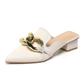 Sapatilha Mule Feminino Bico Fino Sandy