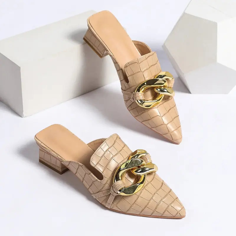 Sapatilha Mule Feminino Bico Fino Sandy