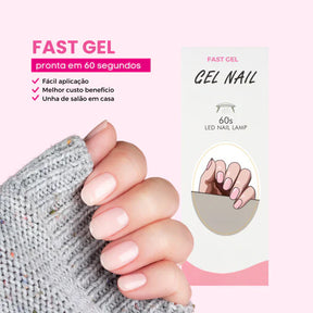 Unhas Adesivas em Gel - Fast Gel