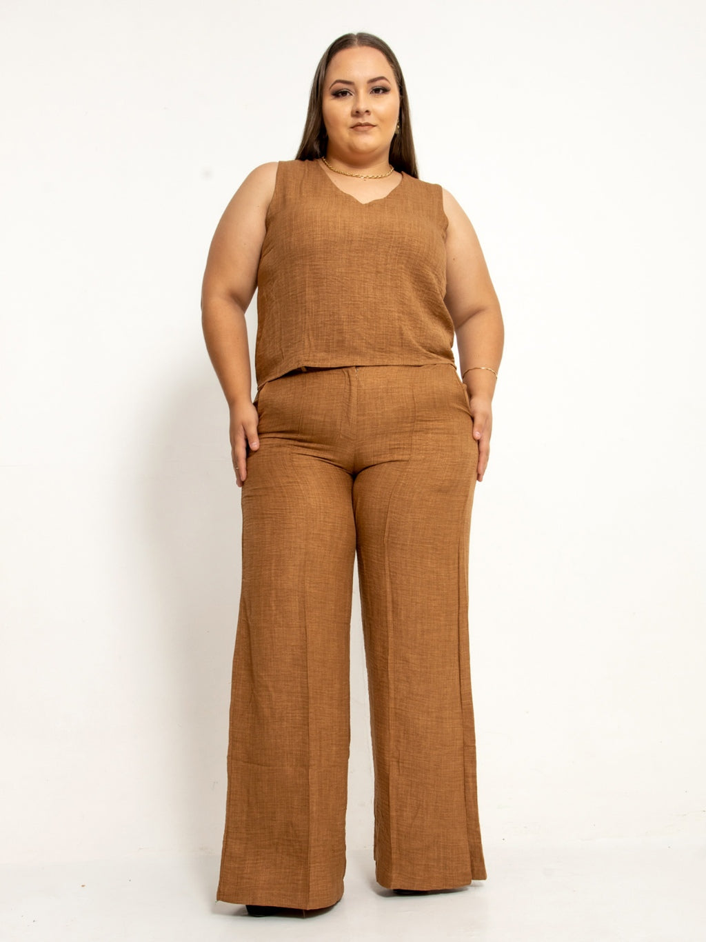 Conjunto Feminino Plus Size Joana