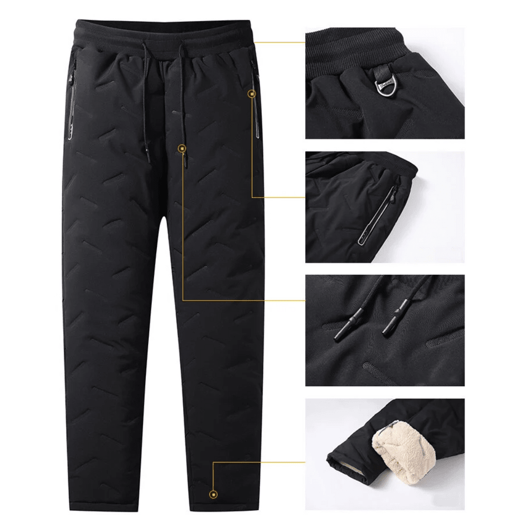 Calça Moletom Térmica Impermeável/Top Fit -Diga Adeus ao Frio Nas Pernas