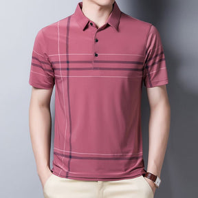 Camisa Polo Listrada - Elegante