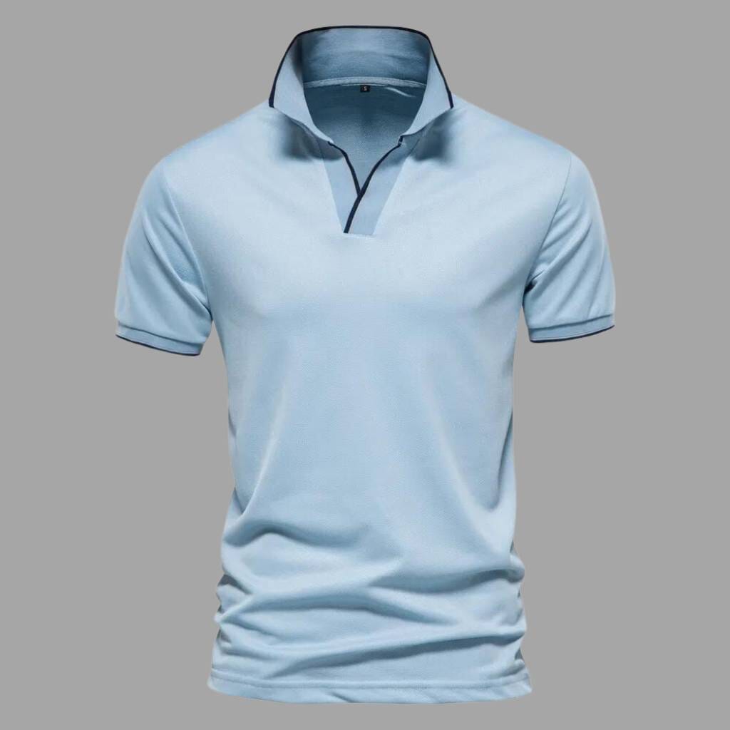 Camisa Polo Masculina Lisa Básica