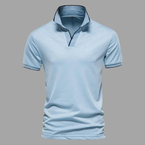 Camisa Polo Masculina Lisa Básica