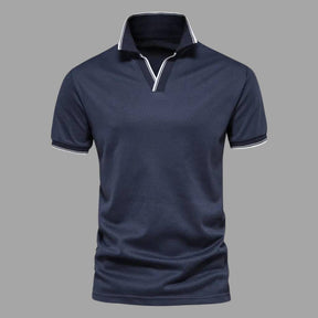 Camisa Polo Masculina Lisa Básica