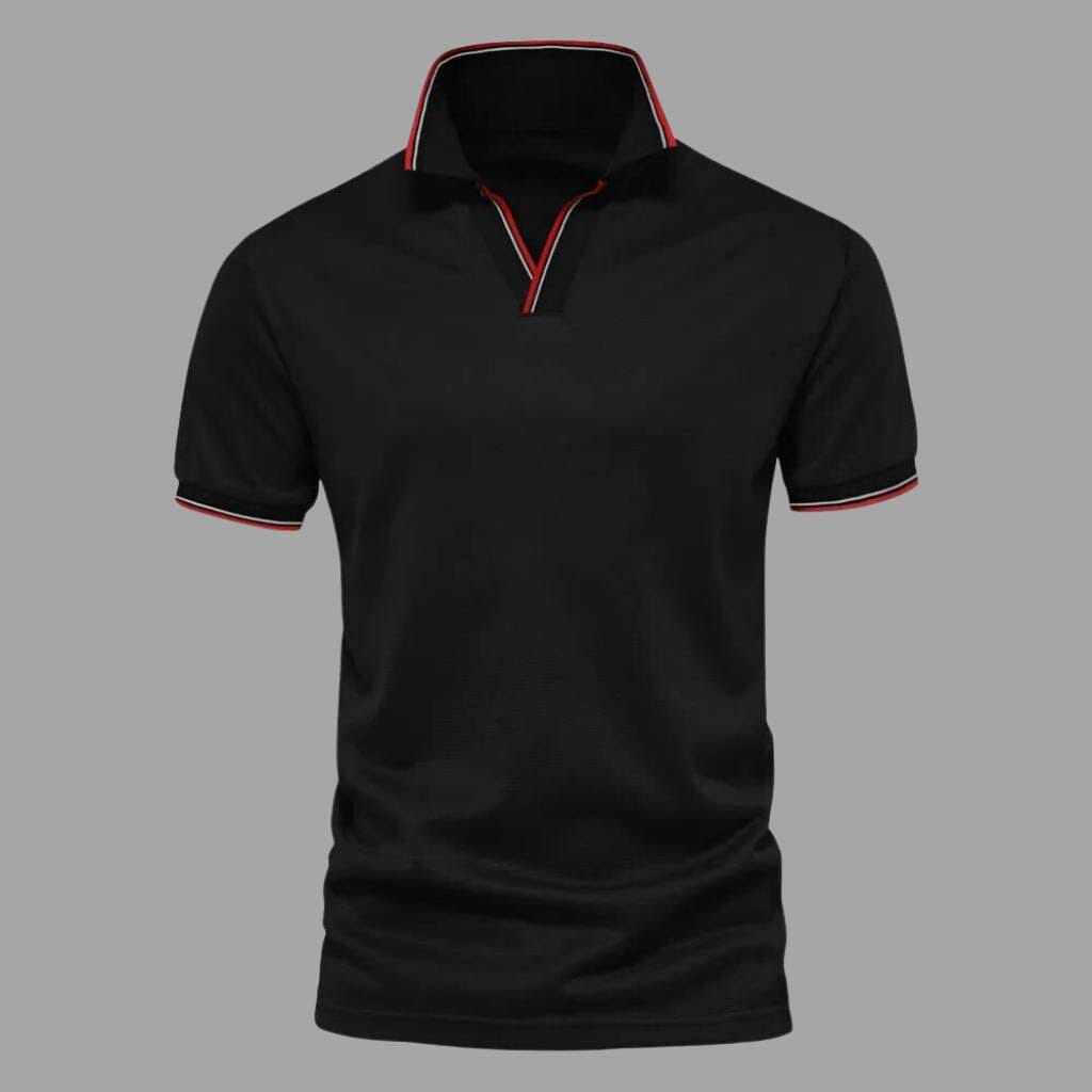 Camisa Polo Masculina Lisa Básica