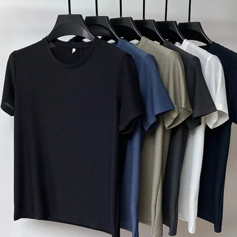 Camiseta Ultra-Stretch - Tecnologia Anti Amassado