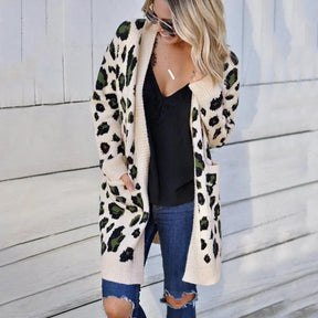 Cardigan Leopard