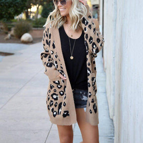 Cardigan Leopard