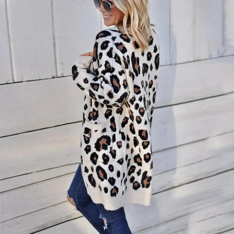 Cardigan Leopard