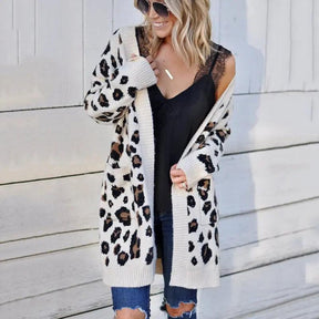 Cardigan Leopard