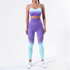 Conjunto Fitness Feminino sem Manga