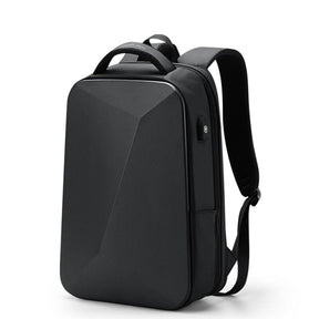 Mochila Executiva Shiny - Notebook 14` Expansível, Impermeável e Porta USB