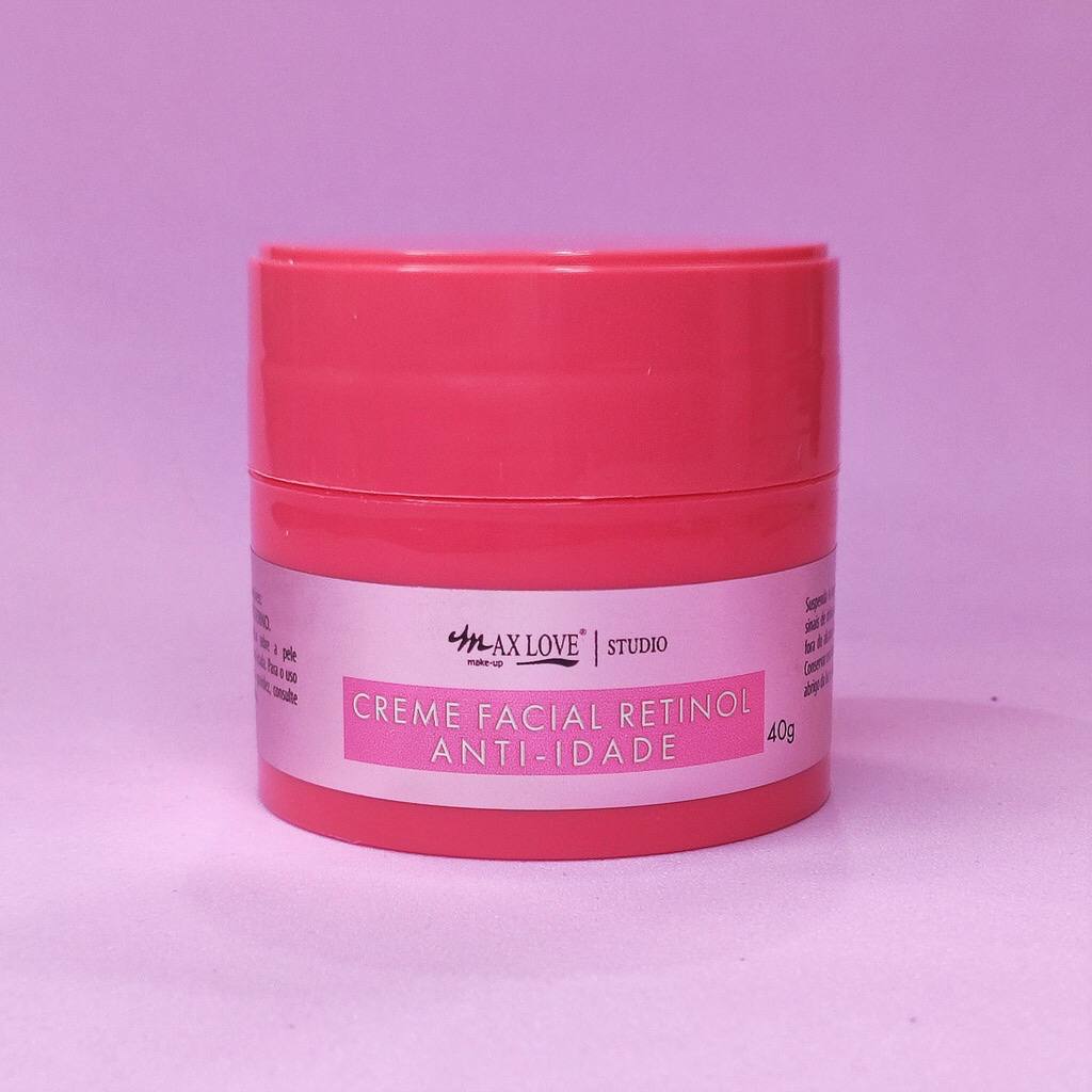 Creme Retinol Anti-Idade Max Love