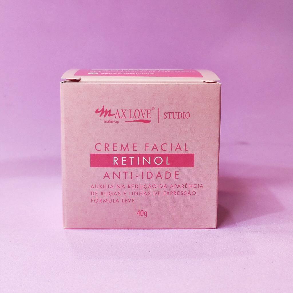 Creme Retinol Anti-Idade Max Love