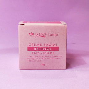 Creme Retinol Anti-Idade Max Love