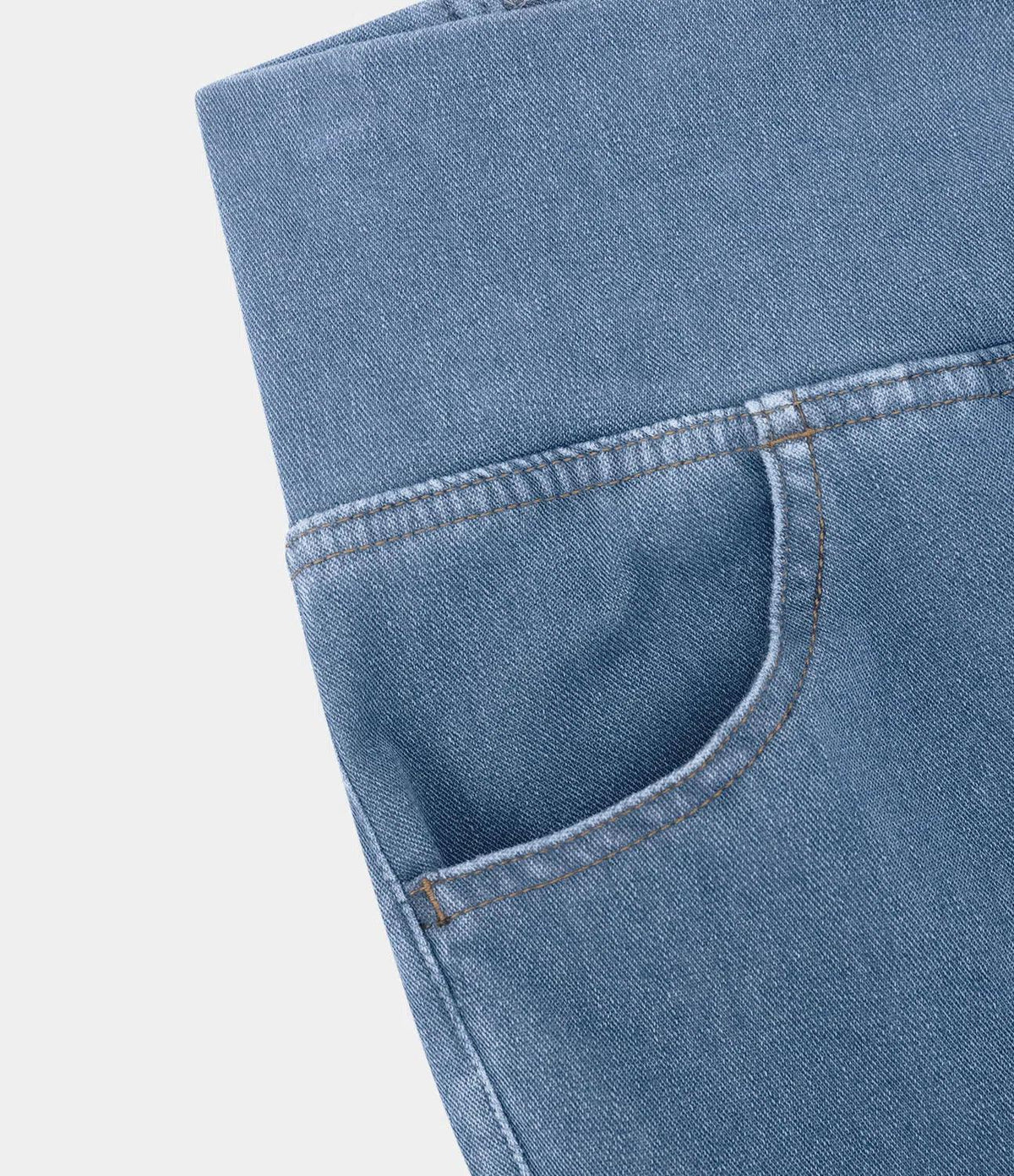 Calça Jeans Mab™ de Cintura Alta Cruzada - Liriou