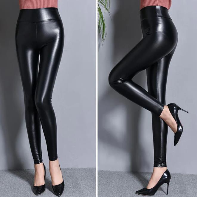 Calça Legging Couro Térmica Peluciada - Liriou