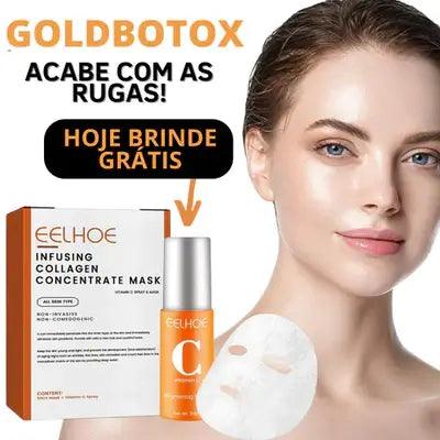 Kit GoldBotox Mask + Fornecer VitaCollagen Spray - Liriou