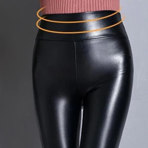 Calça Legging Couro Térmica Peluciada - Liriou