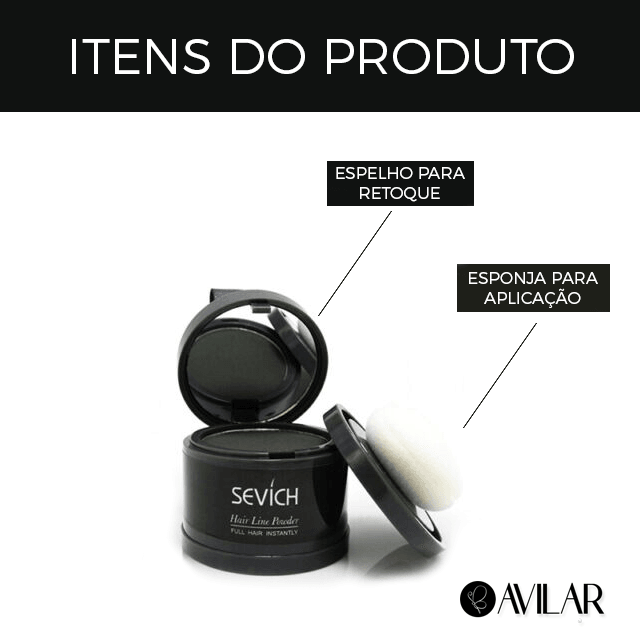 Maquiagem em pó para cabelos - Sevich™ (Compre 1 leve 2) - Liriou